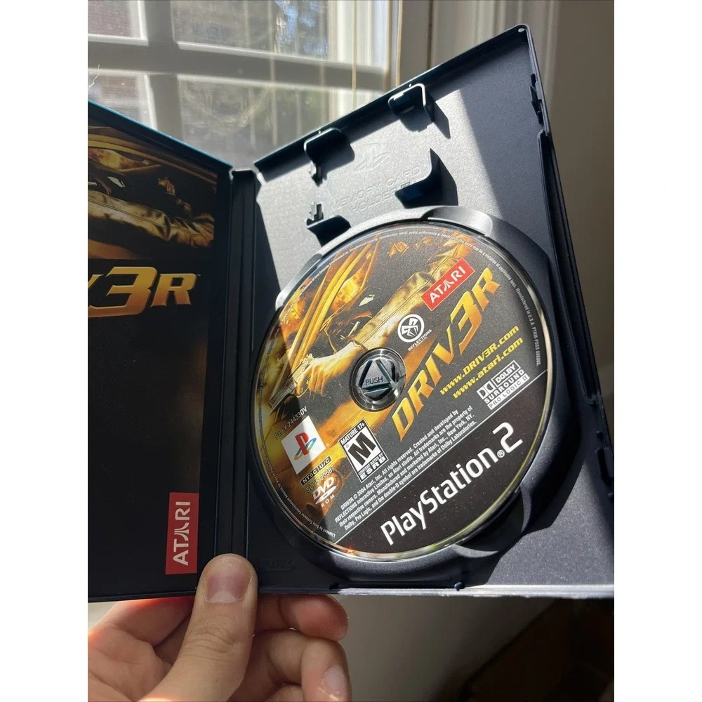 Driv3r (Sony PlayStation 2, 2004) With Manual!